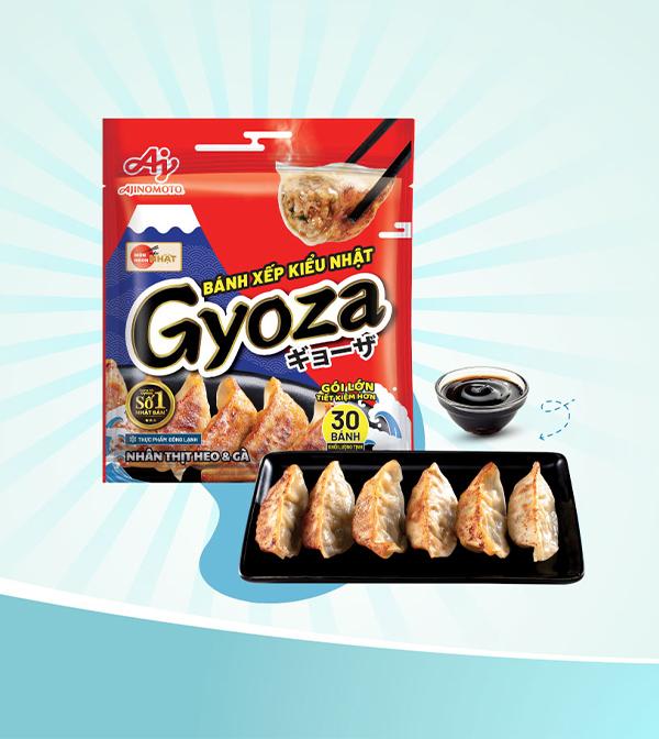 Bánh xếp kiểu Nhật Gyoza từ Ajinomoto Food Service cho nhà hàng Nhật