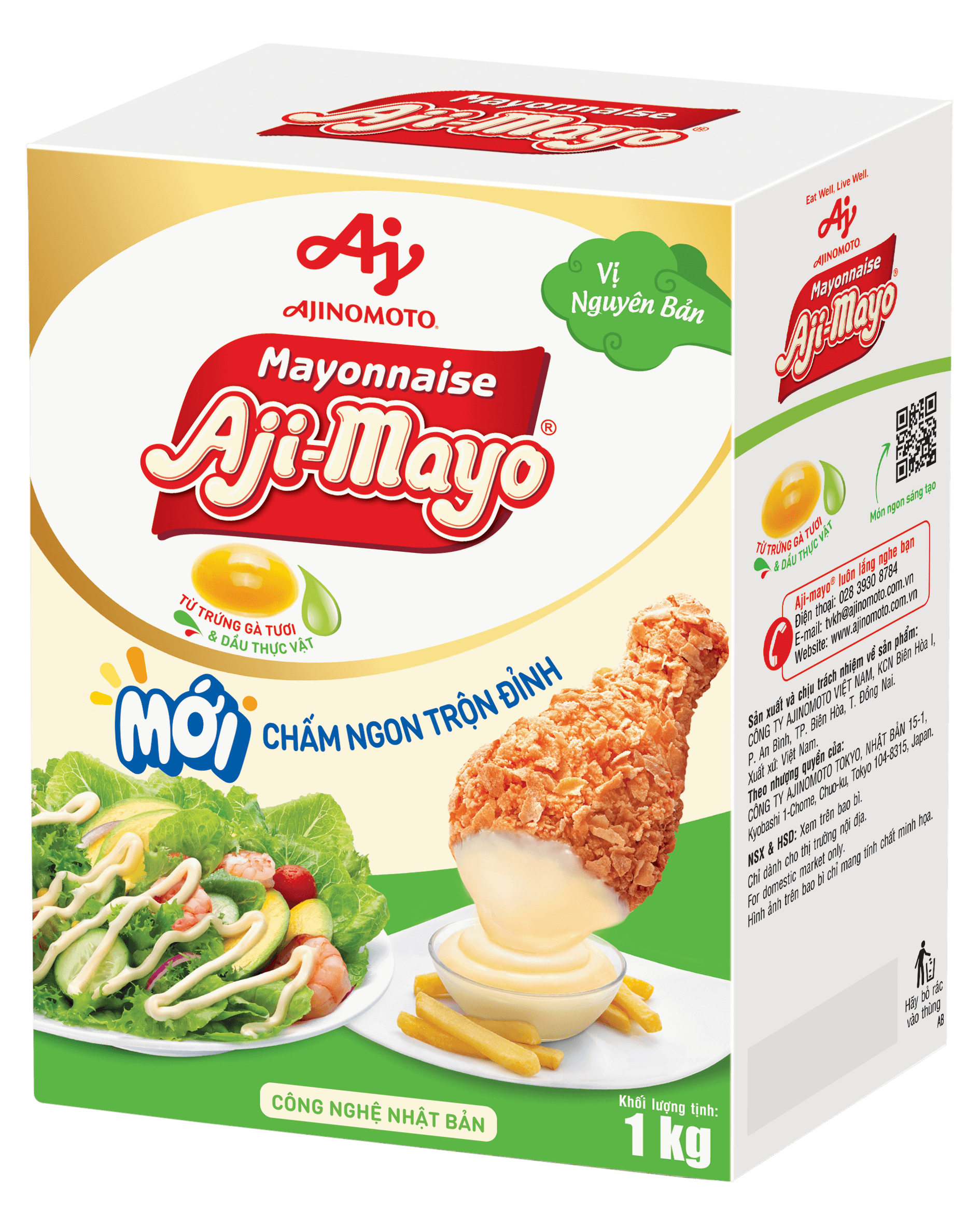 Xốt Mayonnaise Aji-mayo® Vị Nguyên Bản