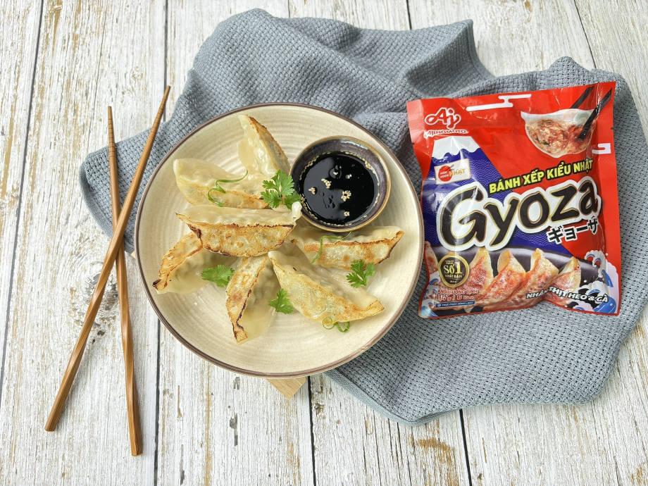 Bánh xếp kiểu Nhật gyoza từ Ajinomoto Food Service Việt Nam phù hợp với nhu cầu phục vụ của nhà hàng