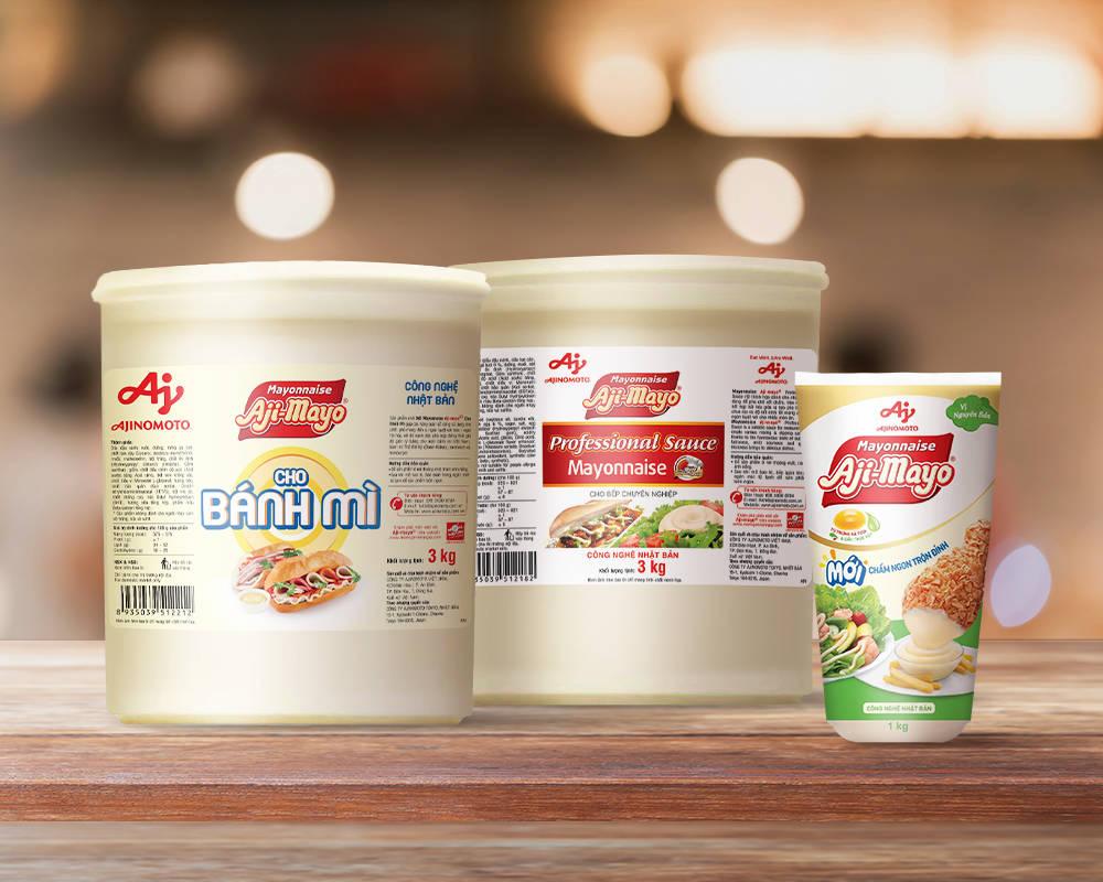 Chọn xốt Mayonnaise Aji-Mayo®, thêm dậy vị thực đơn bếp Á Âu