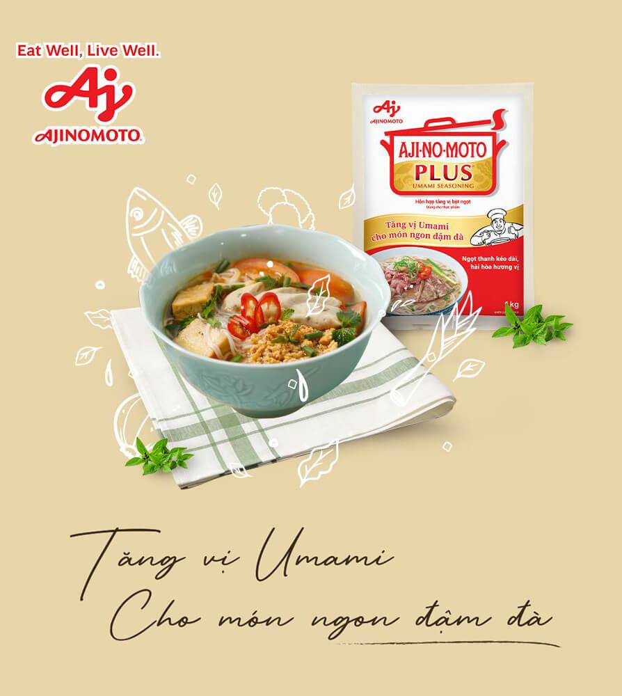 Hỗn hợp tăng vị bột ngọt AJI-NO-MOTO PLUS®-1